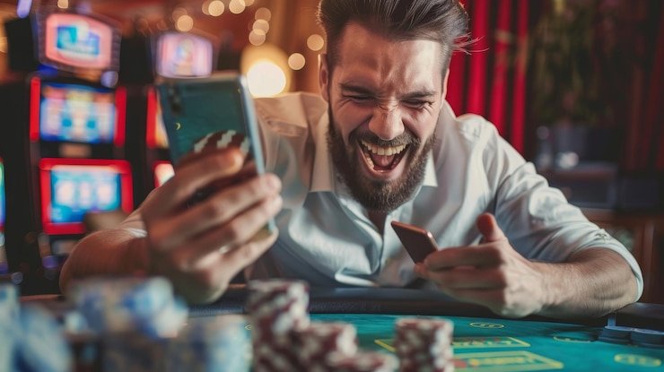 Pertandingan sepak bola live menampilkan aksi pemain dari klub favorit Indonesia